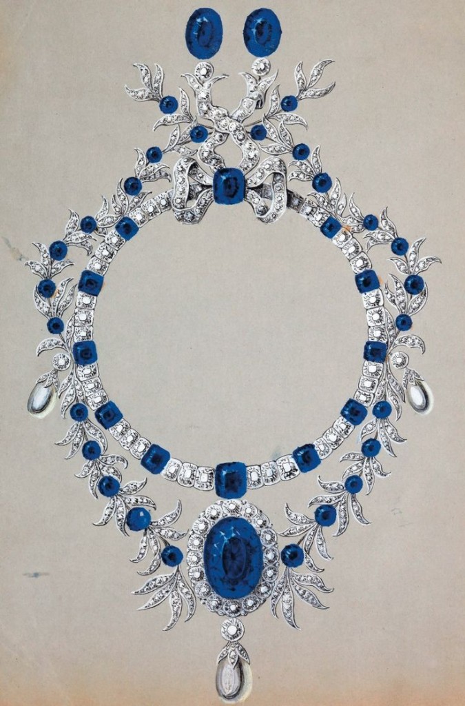 Boucheron Sapphire necklace